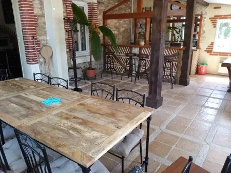 Self-catering cottage with private pool and Nordic bath Отели в г. Сен-Феликс-Лораге