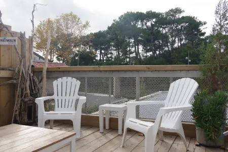 Charming apartment, everything on foot or by bike. Heart of Capbreton