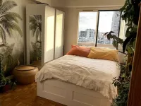 Superb bright apartment, terrace with view Hotels in La Villette