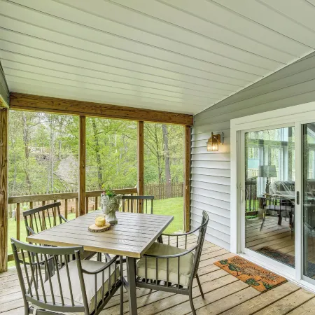 Walk to River: Loudonville Retreat w/ Hot Tub!