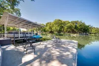 Waterfront Lake LBJ Cabin w/ Private Dock! - 3-Star