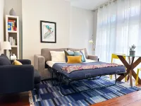 Stunning 1BR Apt. In Historic Row Home w/ Parking