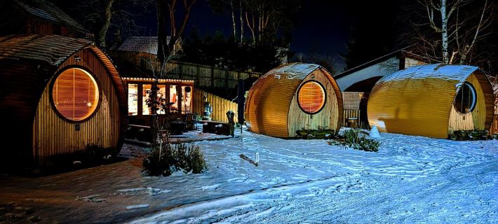 Eriskay Guest House and Aviemore Glamping Hotels in Aviemore