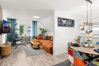 MOLA Apartments-Spacious apartment in Wetter up to 6 p., XXL couch, parking, WLAN