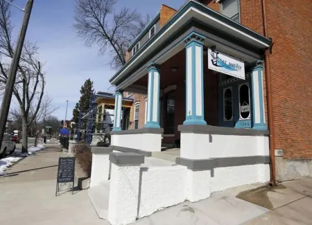 Historic oasis next to spa in downtown Dubuque