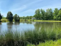 Log Cabin at the Farm 查塔姆縣酒店