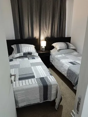 Charming 2-bedroom apartment with WiFi and fitness room in vibrant Santiago Hotel in zona University of Chile Clinical Hospital