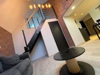 Industrial Deco housing in the center of Onnaing near Valenciennes Hotels in Onnaing