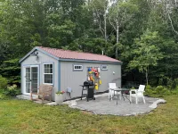 Oceanside Acadia Artist's Studio with high end finishes and local character