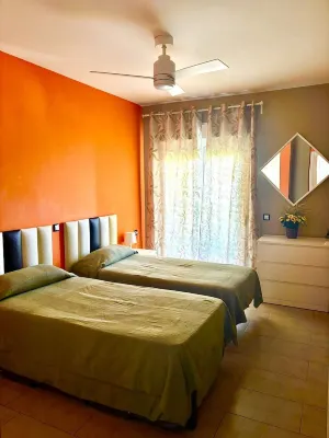 Beachfront apartment Benalbeach