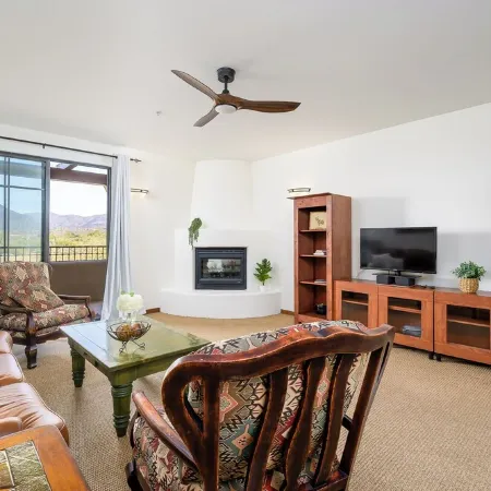 Overlooks Golf Course a 2-bedroom condo in gated community, Carefree