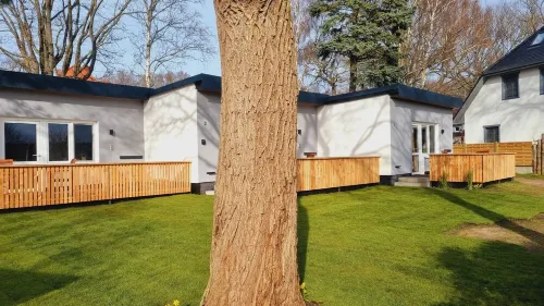 "strandvergnügen 2", 100 m zum Traumstrand, Ganzer Terrassen-bungalow mit Parken Hotels in Seeheilbad Graal-Muritz