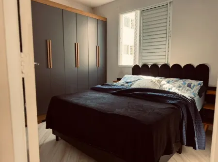 Charming 2-bedroom apartment in ABC Paulista with WiFi