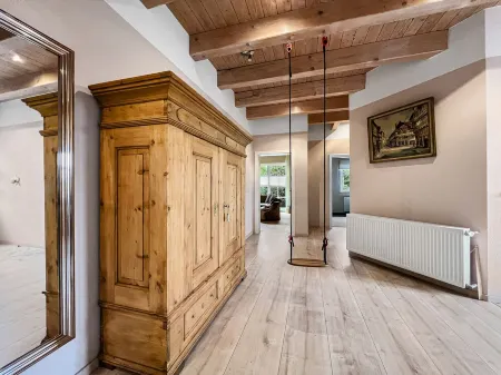 Kamin Indoorschaukel Smart TV Bose Anlage Ferienhaus Kupferschmiede