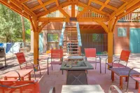 Relax Fireside + Play Games! Hikers Haven in Pine - balcony