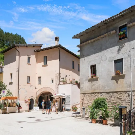 Holiday Home in Sellano with Pool & Views