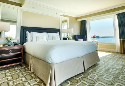 보스턴 하버 호텔의 아름다운 항구 전망