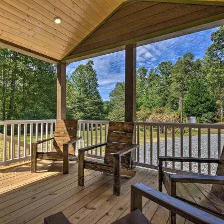 Quaint Mtn Cabin Tiny Living Near Big Adventure