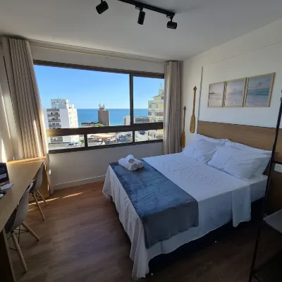 Fully Equipped Accommodations in a Building With a Pool, 270m From Barra Beach - Caoa Отели рядом с достопримечательностью «Пляж Барра-да-Тижука»
