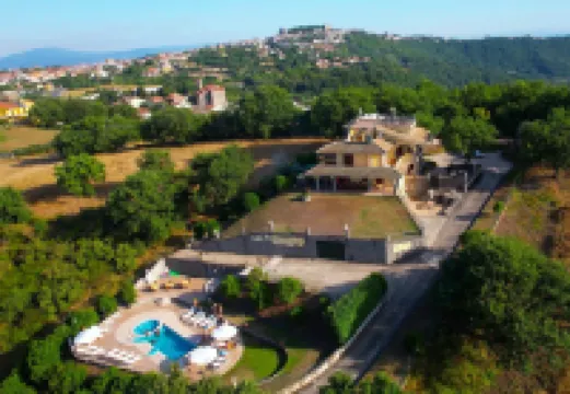 Villa on Top of a Hill with an Enchanting View of Lake Bolsena