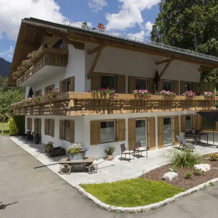 Appartement Mit Zwei Schlafzimmern in Grainau