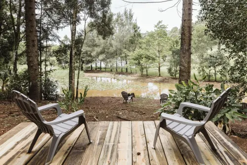 Wallaby 2 Bed, 1 Bath Cottage - Private Parkland Setting with Lake View