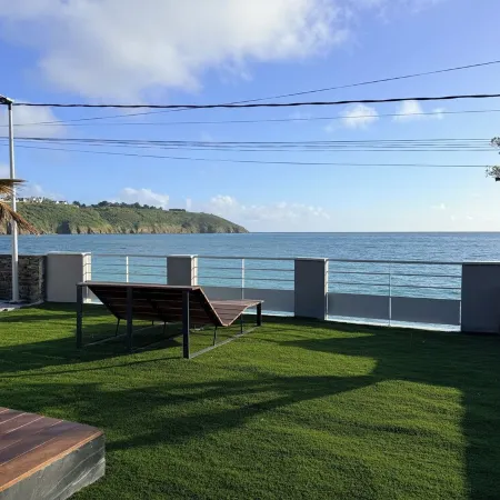 Waterfront beach house