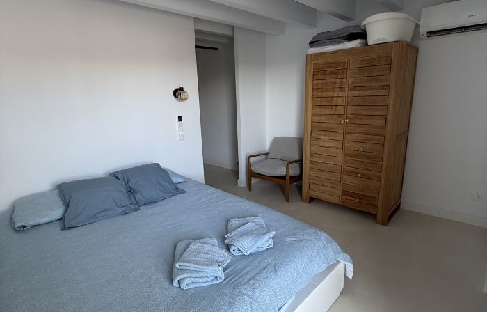 Loft Basque Hendaye - Terrasse cuisine 36m2 - clim