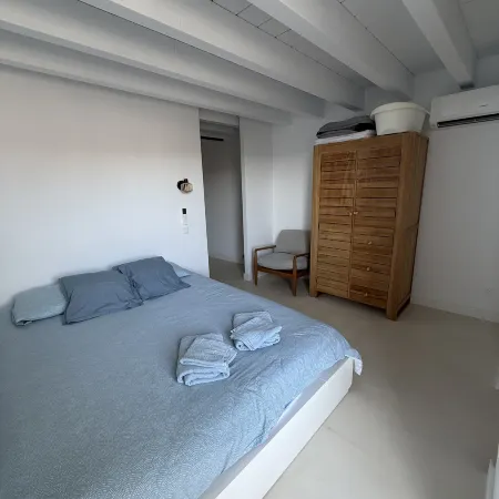 Loft Basque Hendaye - Terrasse cuisine 36m2 - clim