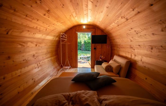Rifugio diVino Dormire in una botte - Wine Barrel stay near Rome
