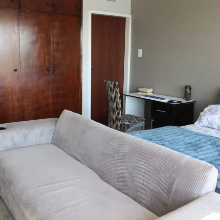 A penthouse room in downtown Bloemfontein
