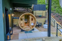 Sleeps 10 Stunning Views Private Sauna Fireplace - Wifi