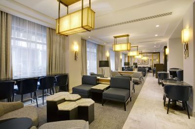 共有エリア ニューヨーク ヒルトン ミッドタウンの写真