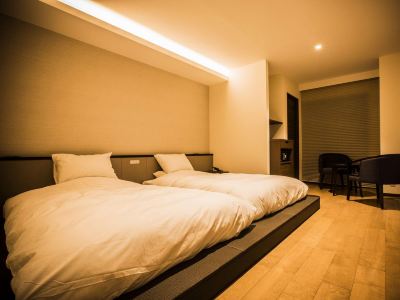 デラックスパノラミックツインルーム 湯元ニセコプリンスホテルひらふ亭の写真