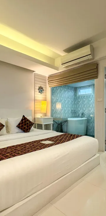 ห้องดีลักซ์ เตียงใหญ่