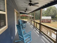 2 bed, 2 bath cabin located in the country just west of College Station.