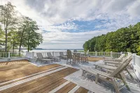 The Oasis at Lake Gaston - Heated Pool, Hot Tub, Pontoon Boat Rental Included!