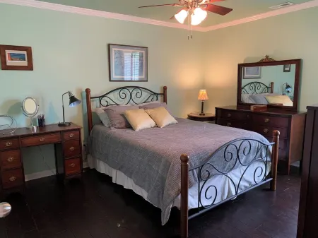 Country setting guesthouse.