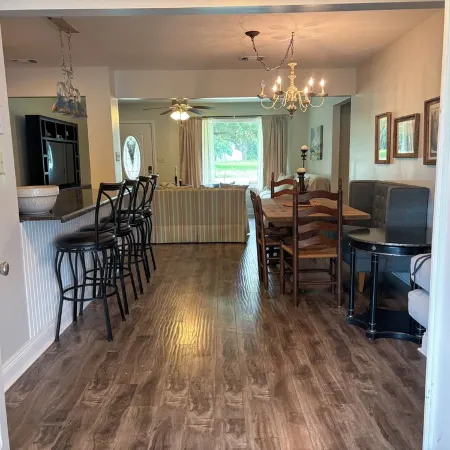 Walk to Beach, Casinos & Art – 4Br/4BA with Spacious Covered Porch!