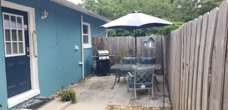 No additional fees expect a small one for pets. Minutes from downtown Ocala.