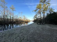 Cabin on French Quarter Creek with boat ramp and beautiful view