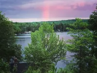 Adorable private cottage with lake views and access. Hotels in Dedham
