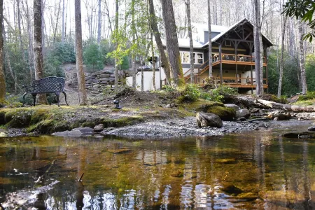 CRYSTAL CREEK ARCADE HOUSE! Big Creek + Arcade Room + Decks + Resort Amenities!