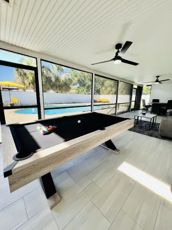 Welcome to Mindelo Oasis, your Florida pool house vacation home!