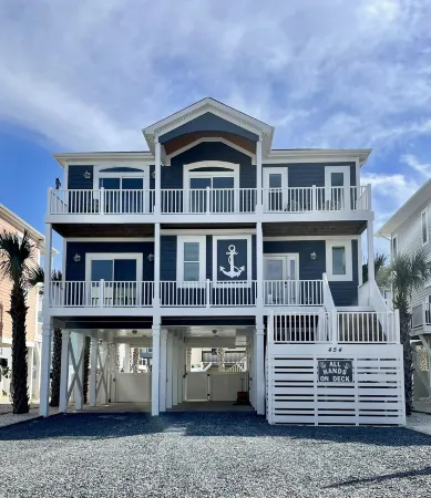 Beach House w/beautiful ocean views.  Private heated pool. Elevator. Sleeps 10.