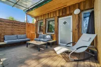 Vacation home Seeblick Sauna use at the Zeulenrodaer Meer, enjoy nature and tranquility