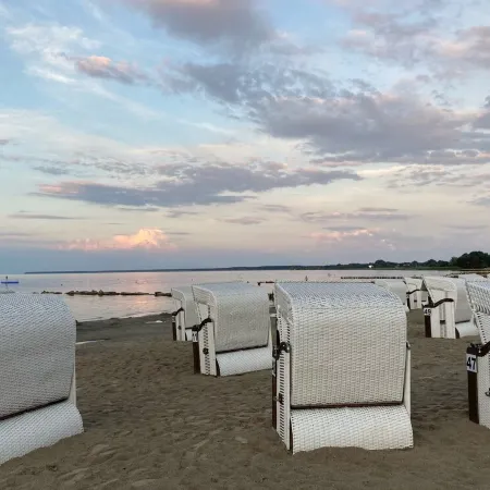 Vacation apartment on the Szczecin Lagoon with garden and terrace