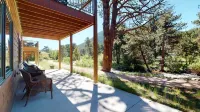 Prime River Frontage Home/ AC/1mi to EP & 2mi to Rmnp/Fish Outside Your Door!