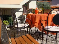 Apartment with View of the Tuscan Coast and Garden