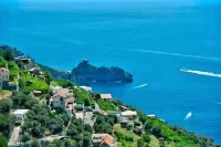 L'INCANTO House on the Amalfi Coast.  Spacious and wonderful terrace overlooking the sea 푸로레 호텔